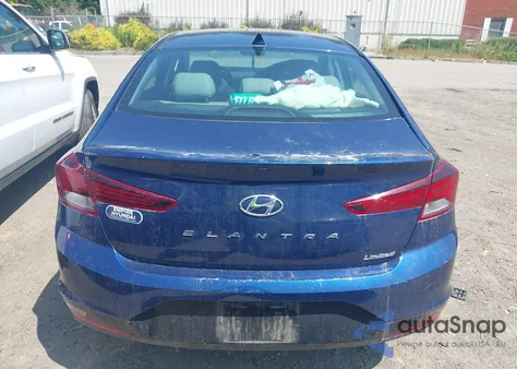 2020 Hyundai Elantra Limited z USA, uszkodzony, nr VIN 5NPD84LF6LH576958